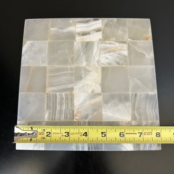 Marble 4 piece Bathroom Set. NWOT - Picture 2 of 7